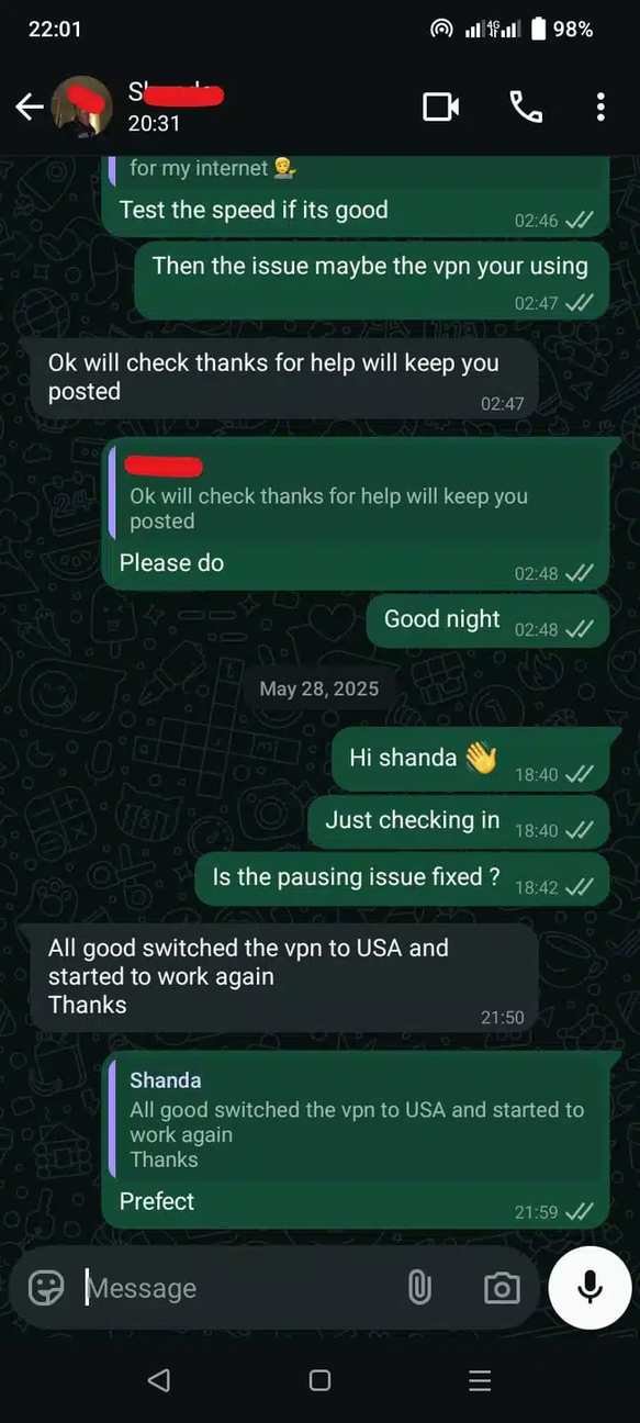 Max 4K Live Customer Support Chat